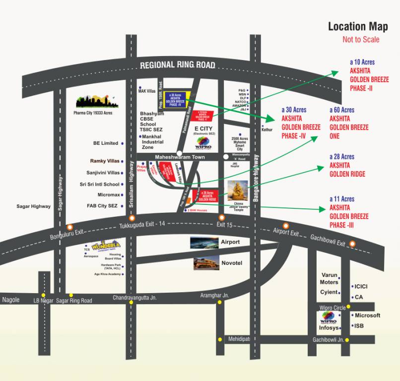 Akshita Golden Breeze 4 Floor plan